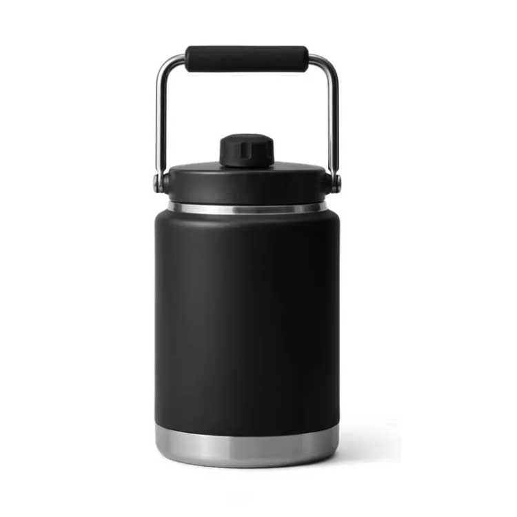 64oz water bottle with metal handle
