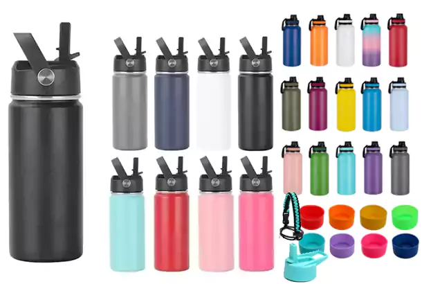 Insulated Kids water bottle for school